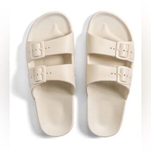 Freedom Moses slippers Women's Moses Two Band Slides